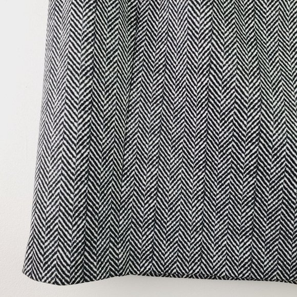 Michael Kors A-line Herringbone Print Skirt Sz L - Picture 4 of 8